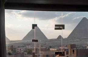 Energy pyramids hotel